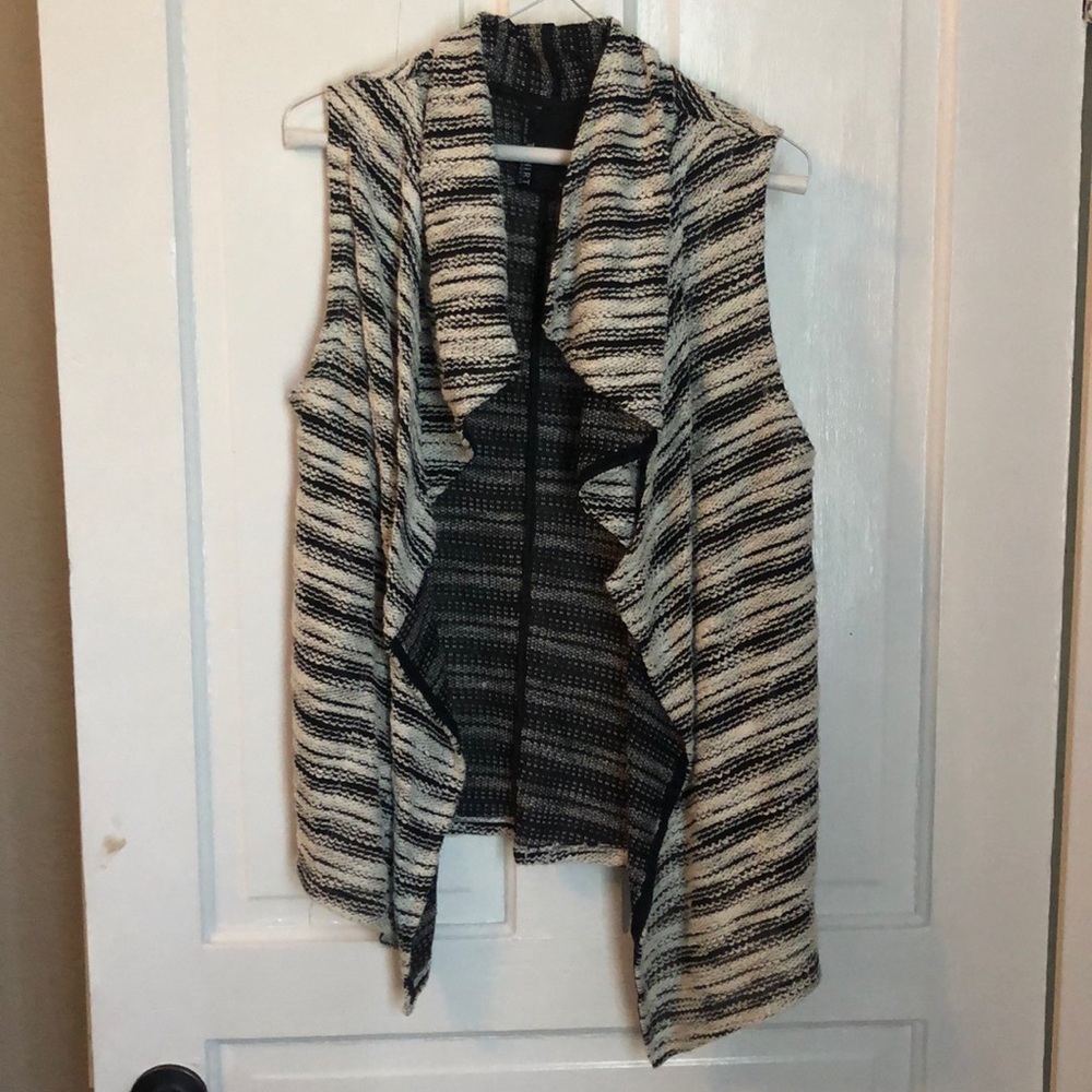 Made in LA T-shirt draped Vest